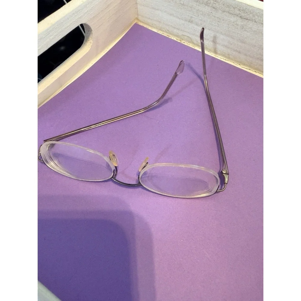 Children's Frames sts 2010 lilac cen 48-17-125 eyeglasses frames Only 1/2 Rim